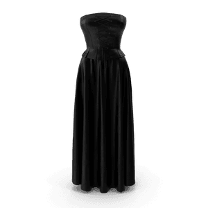 Corset With Black Skirt